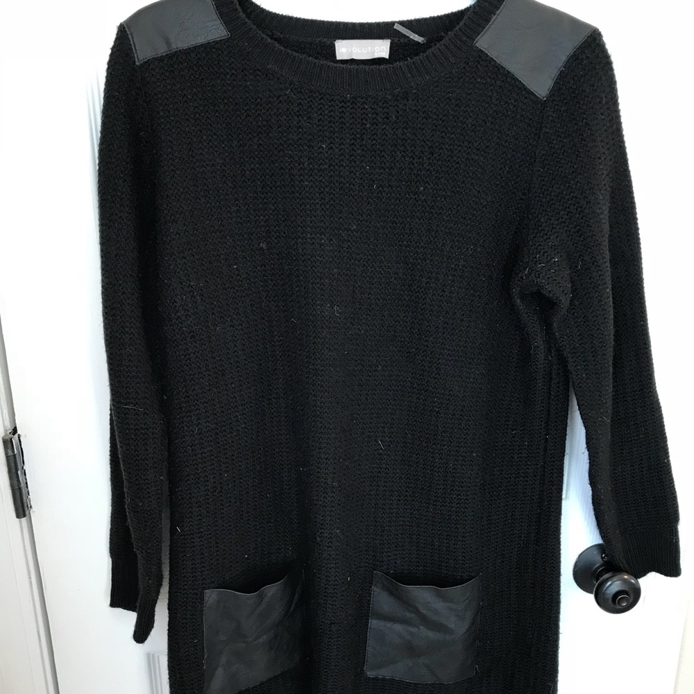 Black Evolution Sweater - image 2